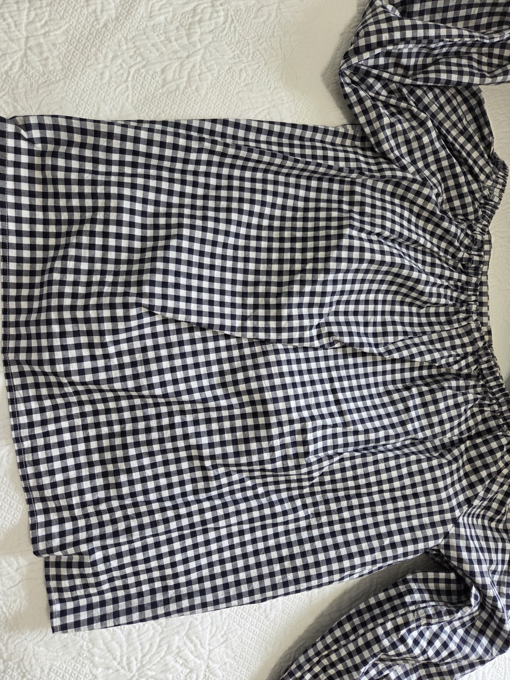 Merona Gingham Button-Front Top - Picture 6 of 6